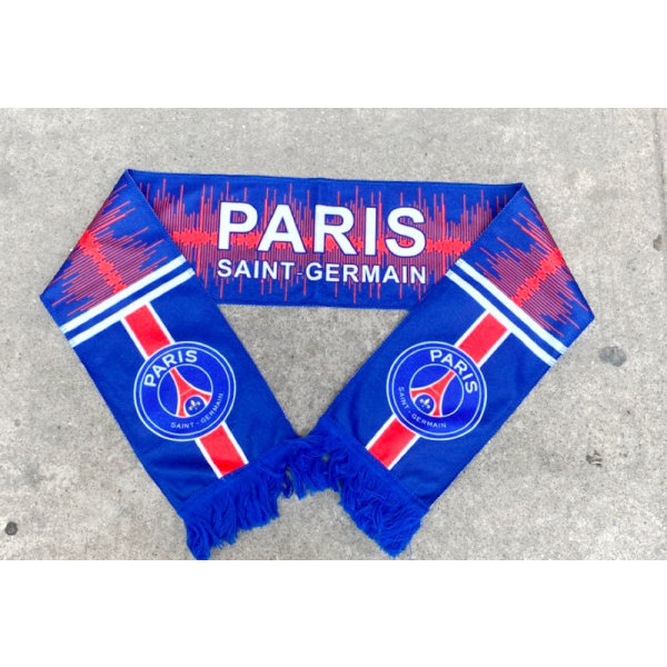 Mub- Fans Real Madrid, Liverpool, Miami hagesmæk, halstørklæder, fodboldfans, efterår og vinter jubel, håndviftende halstørklæder Paris