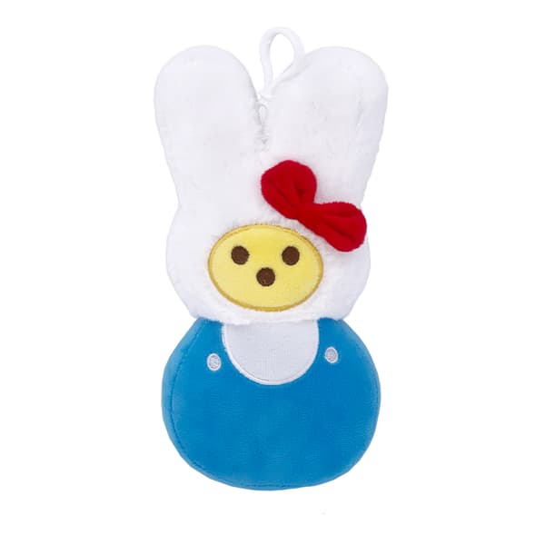 Gos- Ny Easter Bunny påskehare plyslegetøj dukke opstandelses bunny Blue (20cm, 65g)