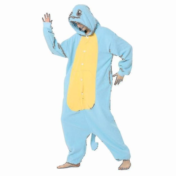 Dame Pyjamas Kigurumi Anime Menn Helkroppspyjamas Skilpadde Onesies For Voksne One-piece V XL