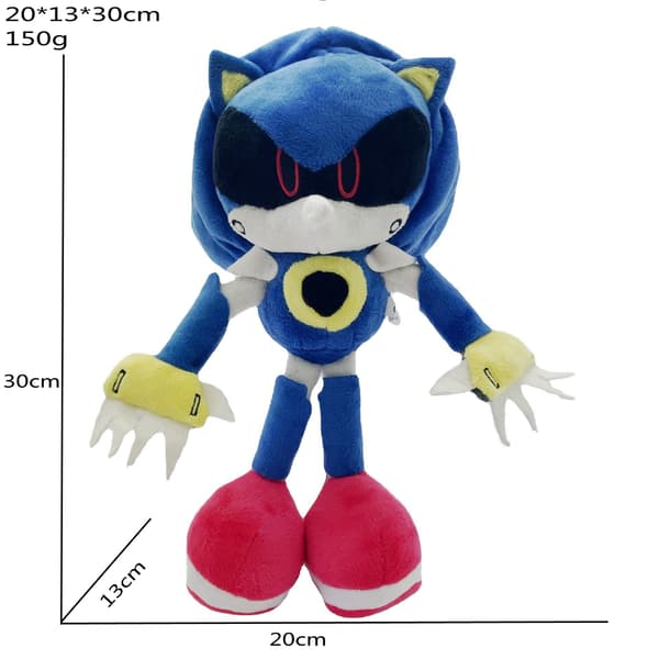 Gos- 2025 Sonic Siili Pehmolelu Hahmo Reppu robot