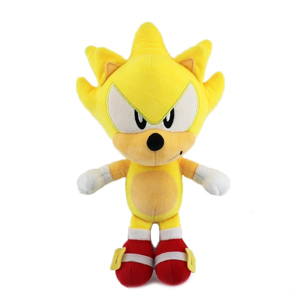 Gos- Sonic plyslegetøj hot salg Q version Sonic rygsæk sonic Schattor haler Super Sony