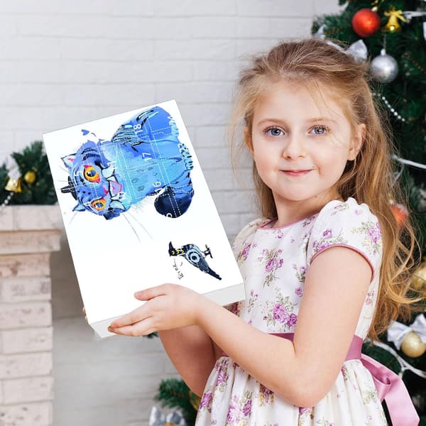 K-pop Demon Hunters Akryl Adventskalender Set - 24 dagar överraskningspresentförpackning för fans och barn D