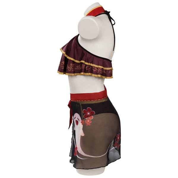 Mub- Genshin Impact HUTO Cosplay Costume Swimsuit Outfits Halloween Carnival Suit A G A M