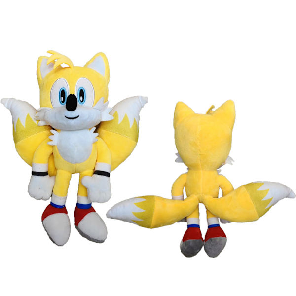 Mub- Big Head Sonic plyschleketøy Talsnak igelkott dukke G Yellow