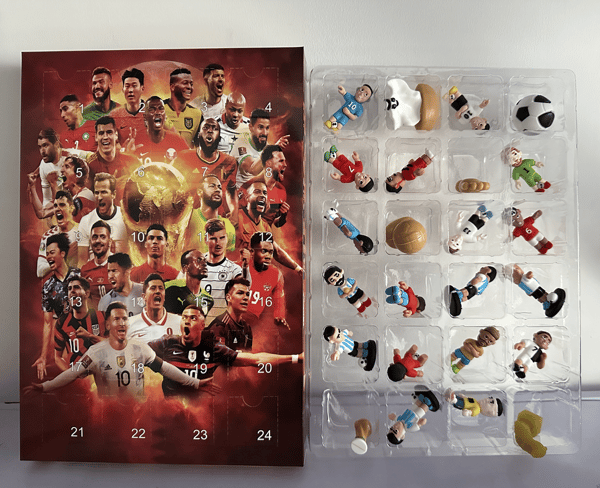 VM-Adventskalender 2024 World Cup Julekalender med Blind Box