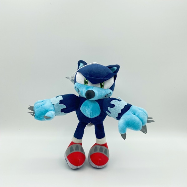 Gos- Ny sonic överljudsmus plyschleksak Tarsnak igelkott figur för barns presenter 28cm werewolf model