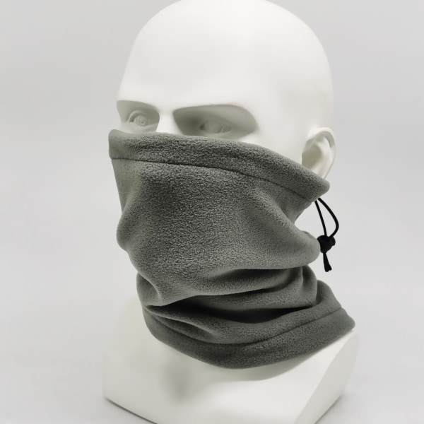Mub- Vinter utomhus multifunktionell fleece mössa varm hals cykling bandana polar fleece mössa vindtät varm mask G Army Green