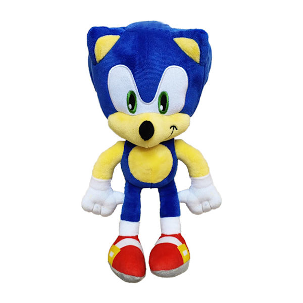 Mub- Big Head Sonic plyschleksak Talsnak igelkott docka G blue