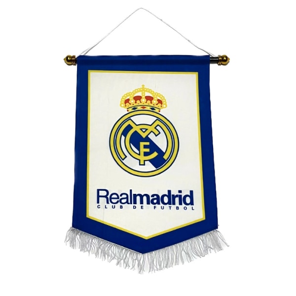 Gos- Football club double-sided composite pentagonal flag Real madrid