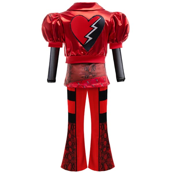 Gos- Halloween nya ättlingar 4 liten röd rise cosplay barnkläder Descendent 130cm