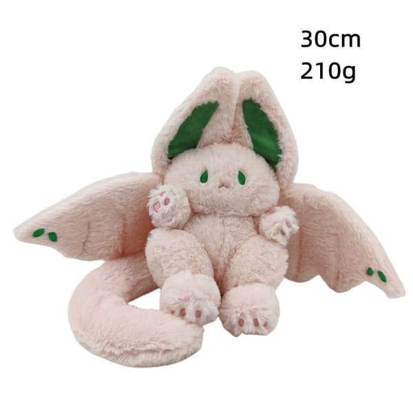 Mub- Lepakko kani pehmolelu lelu lahja G Pink Rabbit