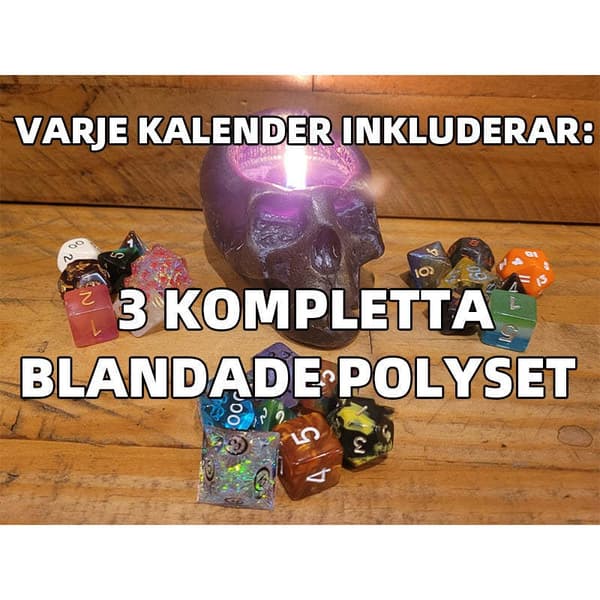 Gos- 2024 Terning Julekalender Terning Blind Box Jul 24 dages nedtællingskalender