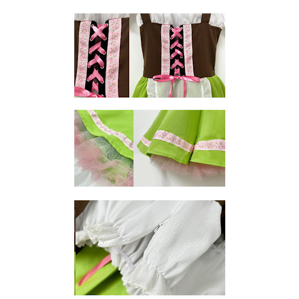 Gos- Halloween lasten Saksan olut asut ja taide asut girl XL
