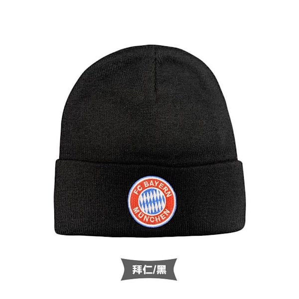 Gos- Football club Real Madrid, Manchester United, Liverpool, Arsenal, Barcelona, warm hat Bayern - black