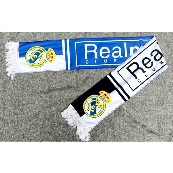 Mub- Fans Real Madrid, Liverpool, Miami hagesmæk, halstørklæder, fodboldfans, efterår og vinter jubel, håndviftende halstørklæde G Real Madrid Korg