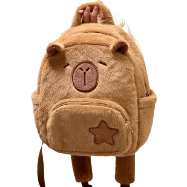 Gos- Capibara capybara plysj ryggsekk Capybara backpack