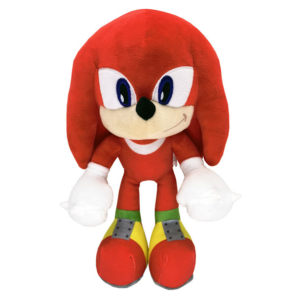 Gos- Ny sonic överljudsmus plyschleksak Tarsnak igelkott figur för barns presenter 30cm red big head
