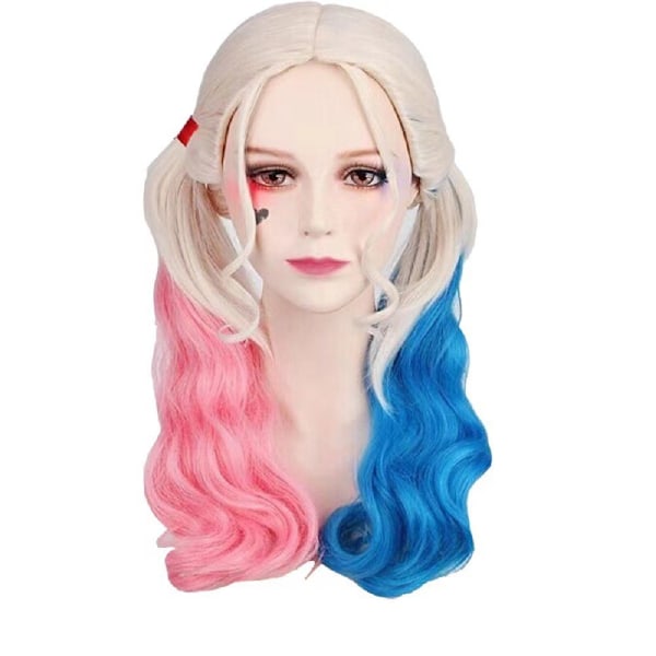 Gos- Mardi Gras Halloween kostymer Harley Quinn cosplay A wig XXL