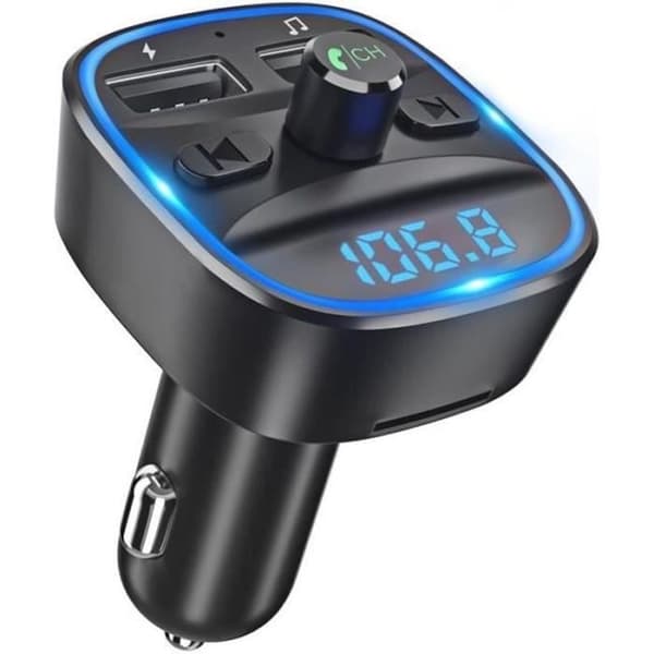 LENCENT AUTON FM-LÄHETIN Bluetooth Auto FM-lähetin Bluetooth Auto MP3-soitin Langaton radiosovitinpaketti