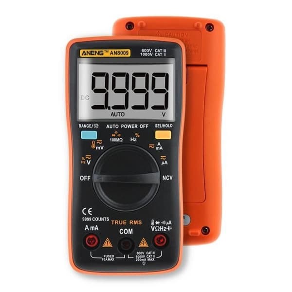 Auto Range Digital Multimeter Ohmmeter Amperemeter Spændingsstrømsmåler@TZZ71030665OR