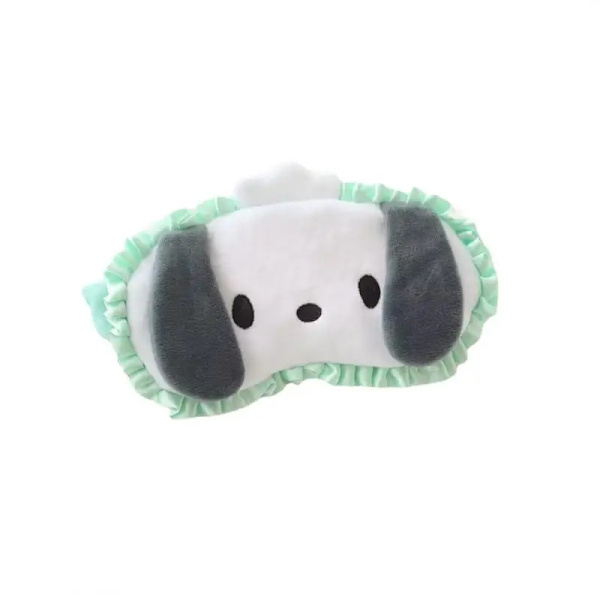 Sanrio Cinnamoroll Kuromi Eyepatch Kawaii My Melody Tecknad Resestudent Skuggning Sömn Ögonmask Söt leksak Flickor Present C