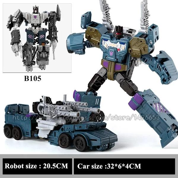 HZX Transformation Anime Bruticus IDW 5 IN 1 5IN1 set War Team Robot Toys KO Collection TF Action Figure Barn Present SET B NO BOX