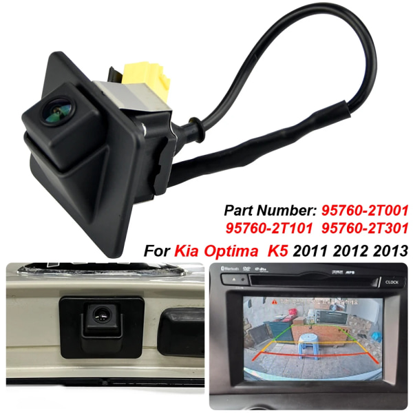 Backkamera Backup Parkeringskamera Backkamera för KIA Optima K5 2011 2012 2013 95760-2T001 95760-2T101