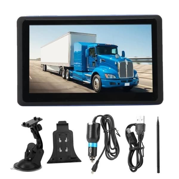 7 tommer Bil GPS 8G ROM Bluetooth Navigation Gratis Kort 30 Sprog - CeriseFRANCE
