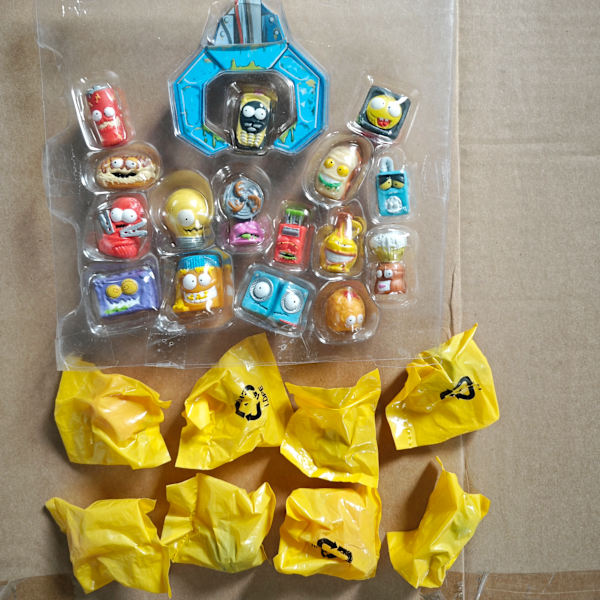 Original The Grossery Gang Surprise Toy Säsong 1 2 3 4 5 6 7 Stort paket, Flerfärgad presentsamling G no box