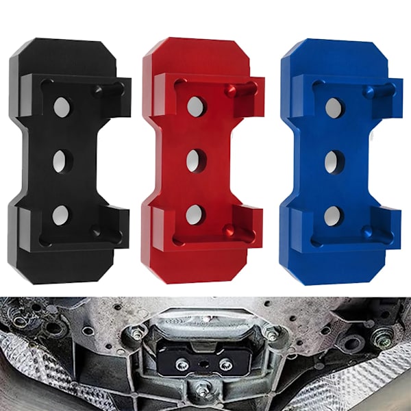 Transmissionsväxellåda Billet Aluminiumlegering Fäste Insats Bush För Audi A4 S4 A5 S5 B8/8.5 Q5/SQ5 Bilfäste Insats Billet Black