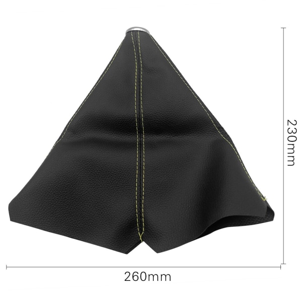 Byte av 5-växlad växelspaksknopp för Peugeot 307 Bilväxelknopp för Peugeot 307 207 Citroen C3 C4 C5 delar-gul växelkrage Yellow Shift Collar