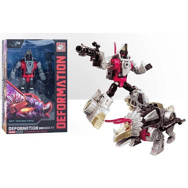 BPF Dinoking Dinobot G1 Transformation Dinosaurier Action Figur Leksaker Modell Grimlock Slag Slam Snarl Swoop Deformation Bilrobot BPF Slag with box