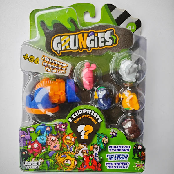 Original The Grossery Gang Surprise Toy Säsong 1 2 3 4 5 6 7 Stort paket, Flerfärgad presentsamling Q