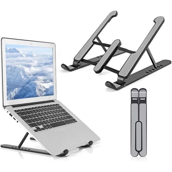 Doosl Foldbart Laptopstativ, Skridsikkert, Multi-Vinkel