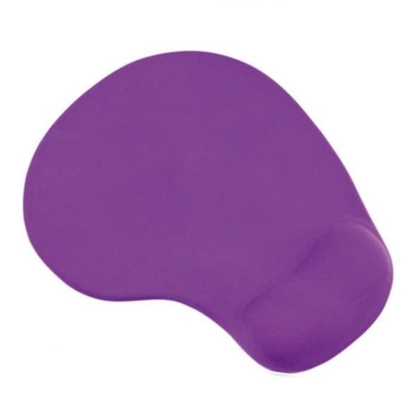 MOUSE Pad Blød Silikone Musemåtte Komfortabel Armbånds Musemåtte med Håndledsbeskyttelse til Kontorstil - Lilla4