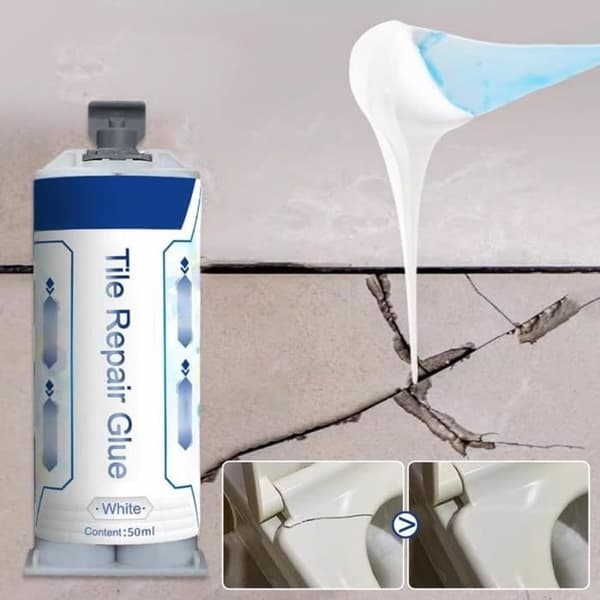 Flisereparationslim, Fliselim, Porcelænsreparationssæt, Keramisk reparationslim