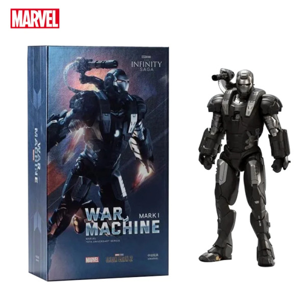 ZD Toys Iron Man Series Joint Movable MK1 MK2 MK3 MK4 MK5 MK6 MK7 MK42 MK43 MK50 Film Action Figur 7 Inches Mark Dolls ZD MK War Machine