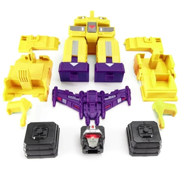 Jinbao Devastator Update Kit Parts Ver 2.0 G1 GT Transformation Action Figur Leksaksmästerverk Filmmodell Deformation Bilrobot green 1 with box