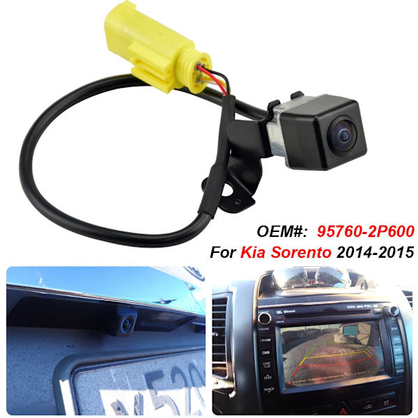 För Kia Sorento 2014 2015 Bil Backkamera Backkamera Parkeringshjälp Backupkamera 95760-2P600 95760-2P600FFF