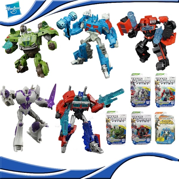 Hasbro Transformers filmserie Commander Level Ironhide Optimus Prime Ultra Magnus Megatron Transfiguration Monterade leksaker Optimus PrimeA
