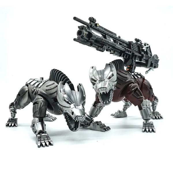 Transformation MasterPiece VT01 VT-01 Lockdown Peru Kill Movie KO VS UT R01 legering med två hundar Anime Actionfigur Robotleksaker With Retail Box