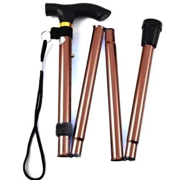 Vandrestav, foldbar stok, foldbar krykke, vandrestav, foldbar stok