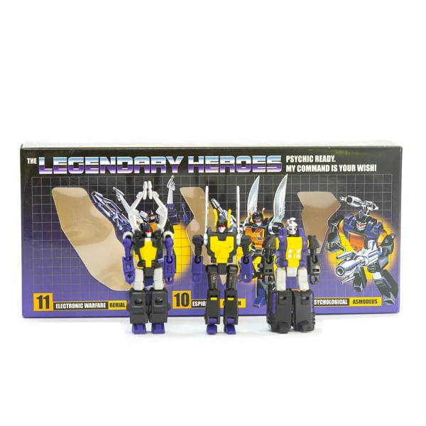 Nya transformationsleksaker Newage NA H10 H11 H12 Insecticons Split Kickback Bombshell Set med 3 actionfigurleksak i lager