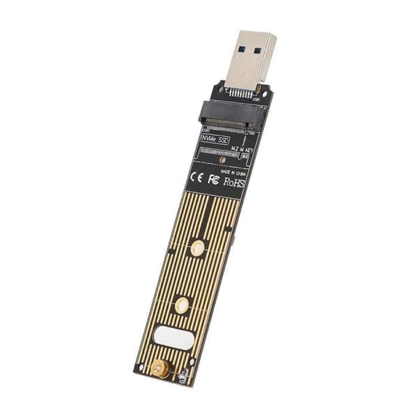 M.2 NVME SSD - USB-sovitinkortti, kiintolevymuunninkortti