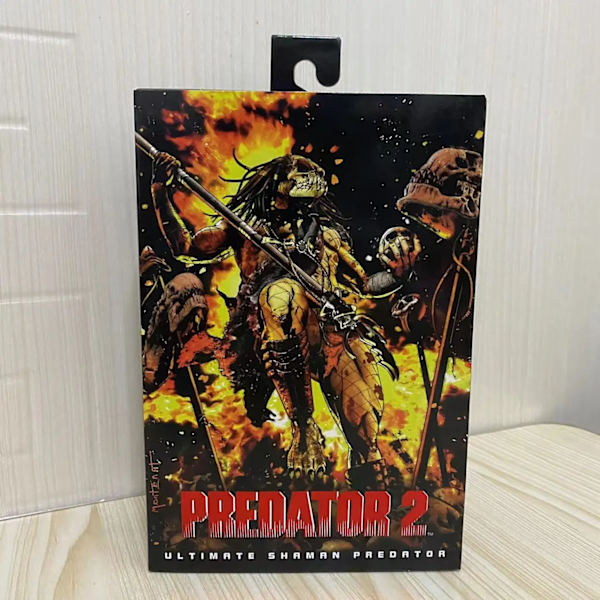 NECA Ahab Ultimate Scout Shaman Warrior Guardian Battle Drmaced City Hunter Jungle Hunter Predators Action Figur Modell Shaman with box