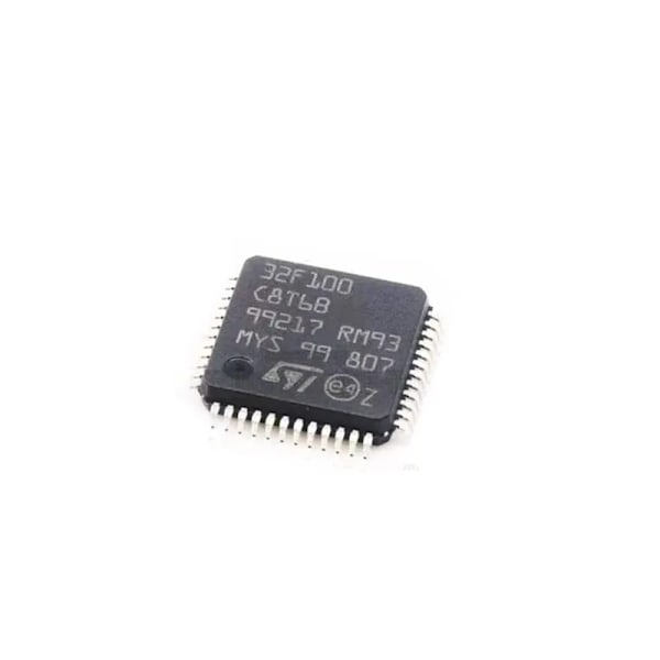 Fordon Motordelar STM32F100C8T6B STM32F100C8T6 32F100C8T6B Mikrokontroller LQFP48