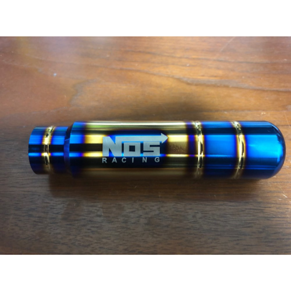 jdm Burnt Blue Style Guld Aluminium Växelspaksknopp 13 cm växelspakshuvud för Universal Car-Gold Titanium BRIDE Gold Titanium BRIDE