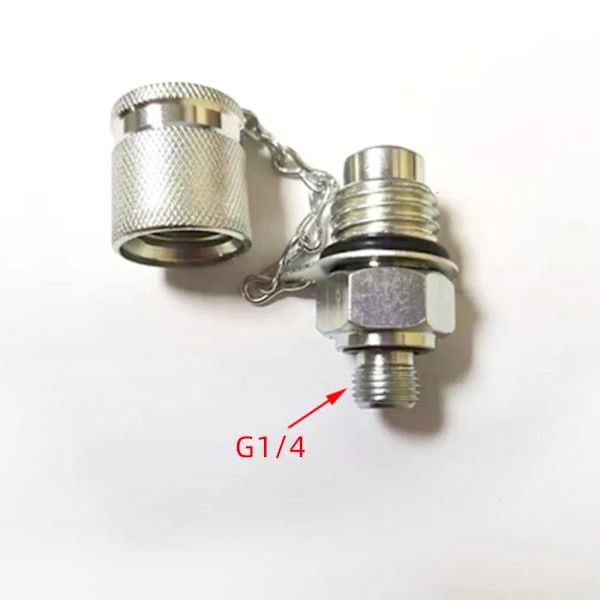 63MPa 630BAR för hydraulisk ledningsadapter, hydrauliskt trycktestadapter, testpunktskoppling, adapternätverk G1-4