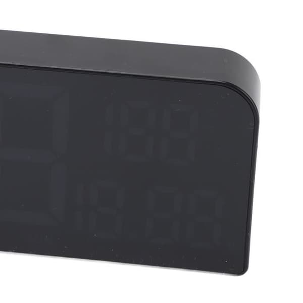 SALUTUYA Stor Digital Väggklocka SALUTUYA LED Bordsklocka Digital Väckarklocka Stor Display LED Väggklocka Blå