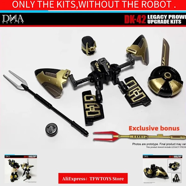 DNA DK-42 uppgraderingskit för Legacy Evolution Universe 08 Prowl DK42 Tillbehör i lager！ DNA DK-42 KITS